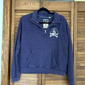 Women’s ECU Purple Quarter-Zip Sweater